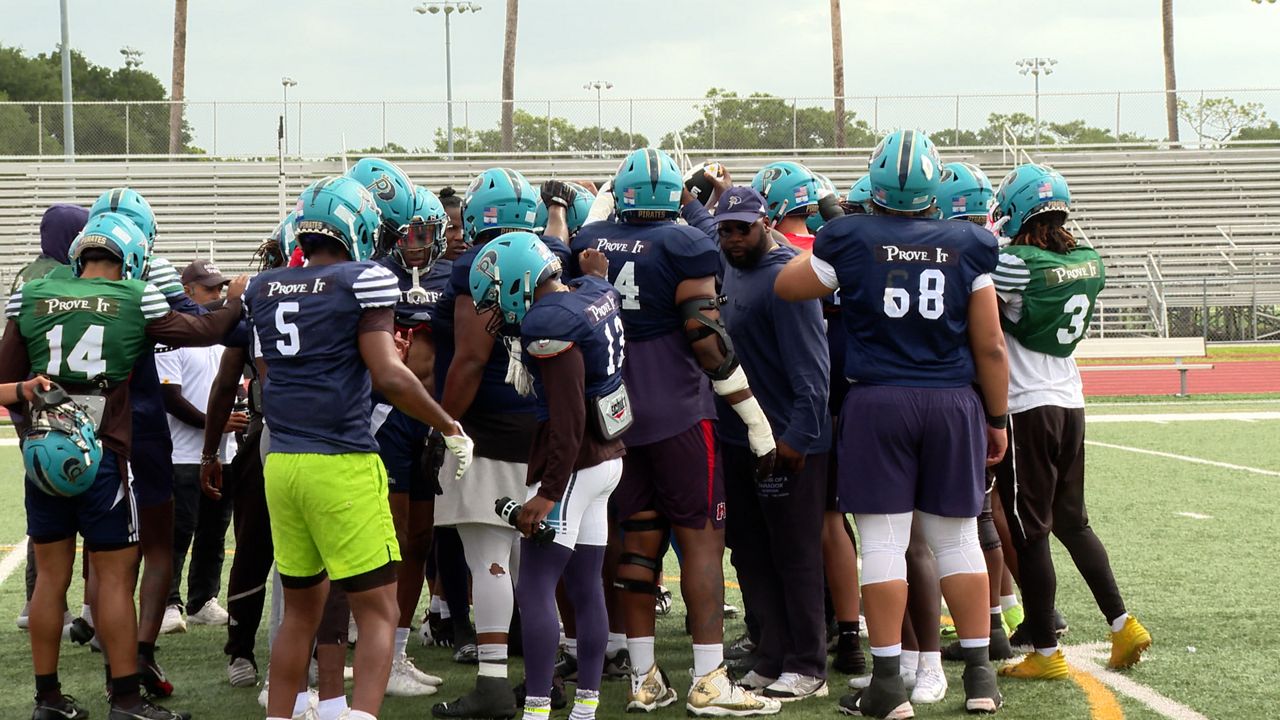 Orlando Pirates of the IFL of the two new spring football teams