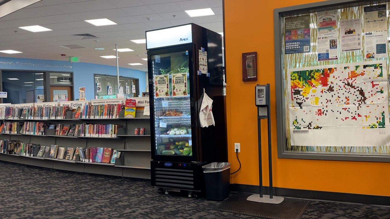 Madison nonprofit expands access to free fresh produce with library fridge