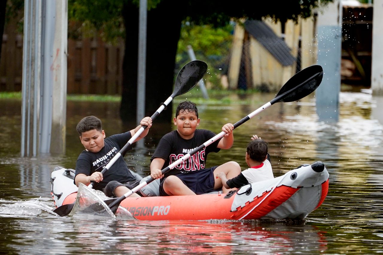 Alex brought flooding rains before a tropical storm