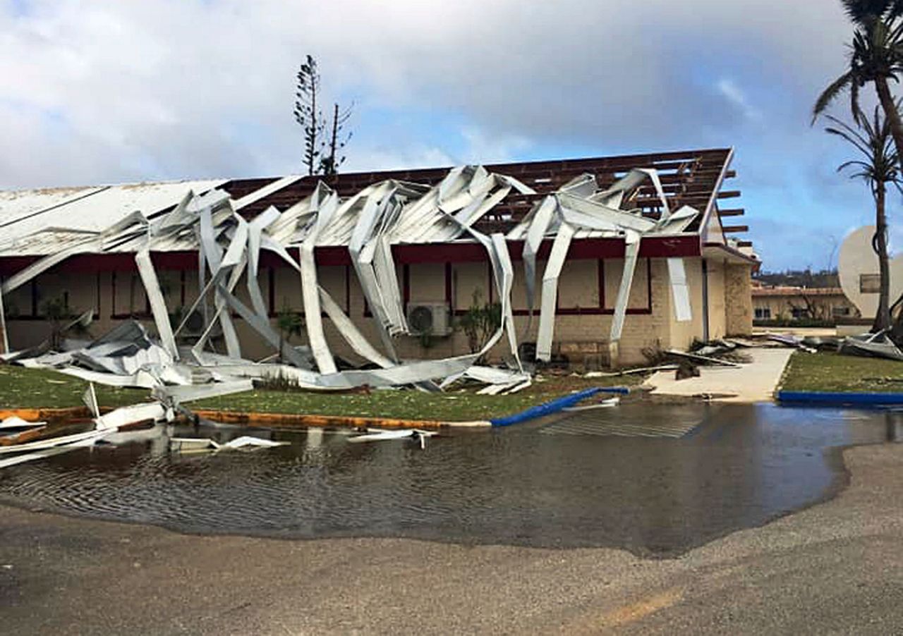 Resilient islanders brace for long recovery after typhoon