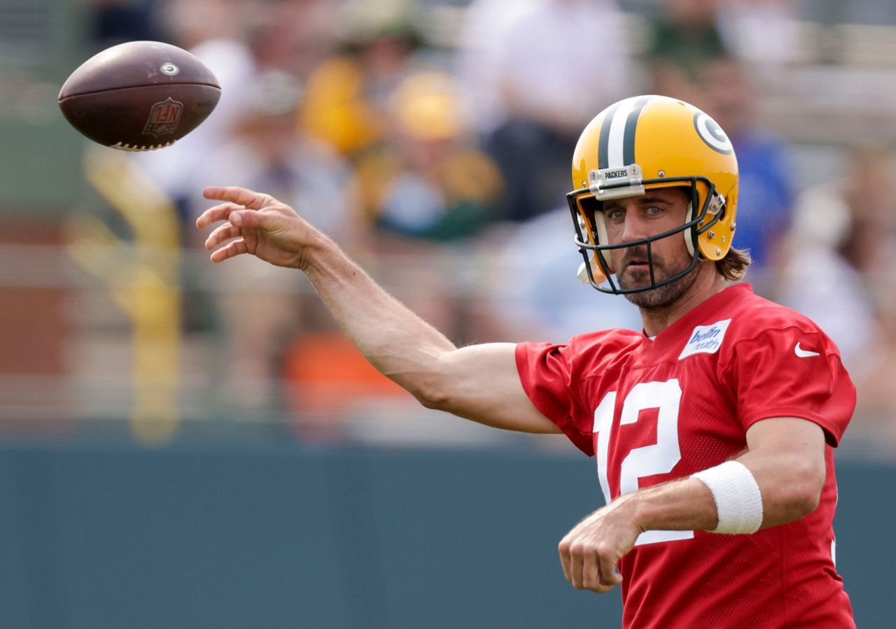 Reigning NFL MVP Aaron Rodgers is heating up to finish 2021