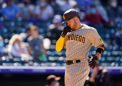 Virus-depleted Padres beat Rox 5-3 behind Caratini's slam