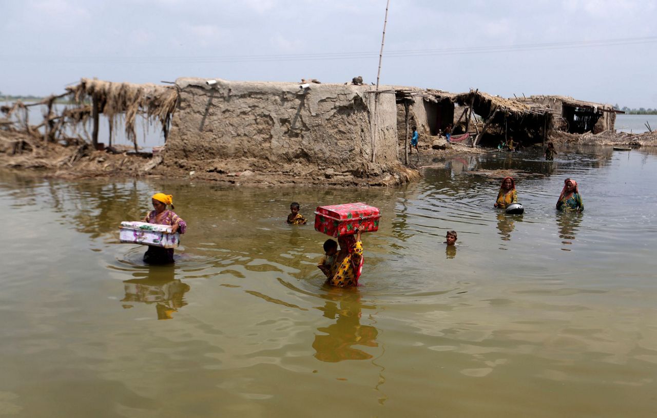 In Flood-stricken Pakistan, Rains Damage Archeological Site