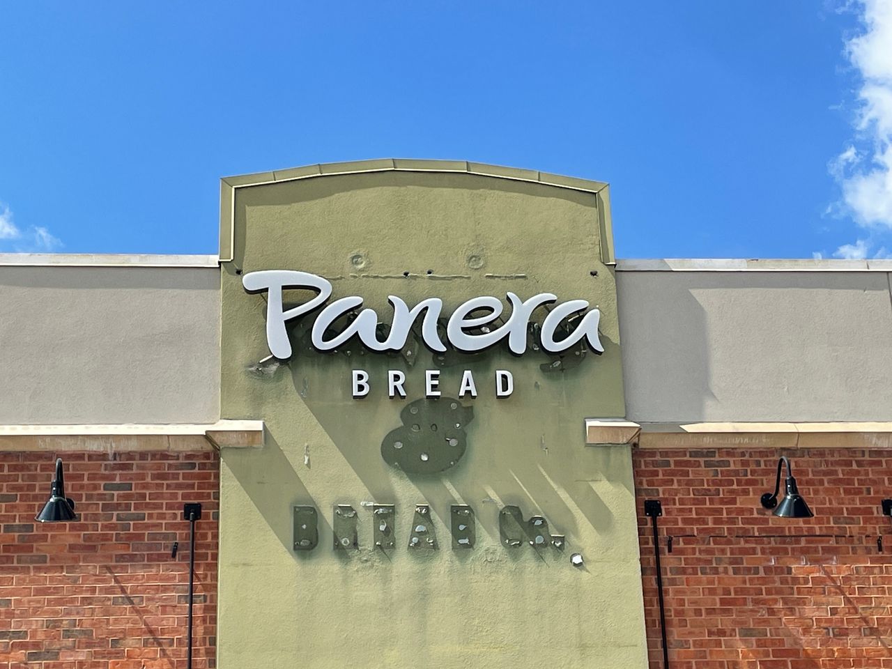 Panera location rebranded with new sign in St. Charles, Mo. (Spectrum News/Stacy Lynn)