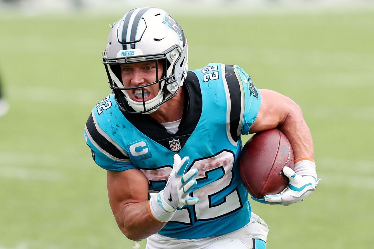 Panthers won't place McCaffrey on injured reserve