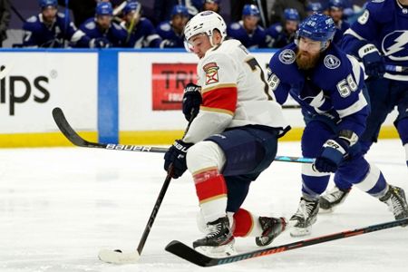 Vasilevskiy, Lightning beat Panthers 2-0 in Game 4 for sweep