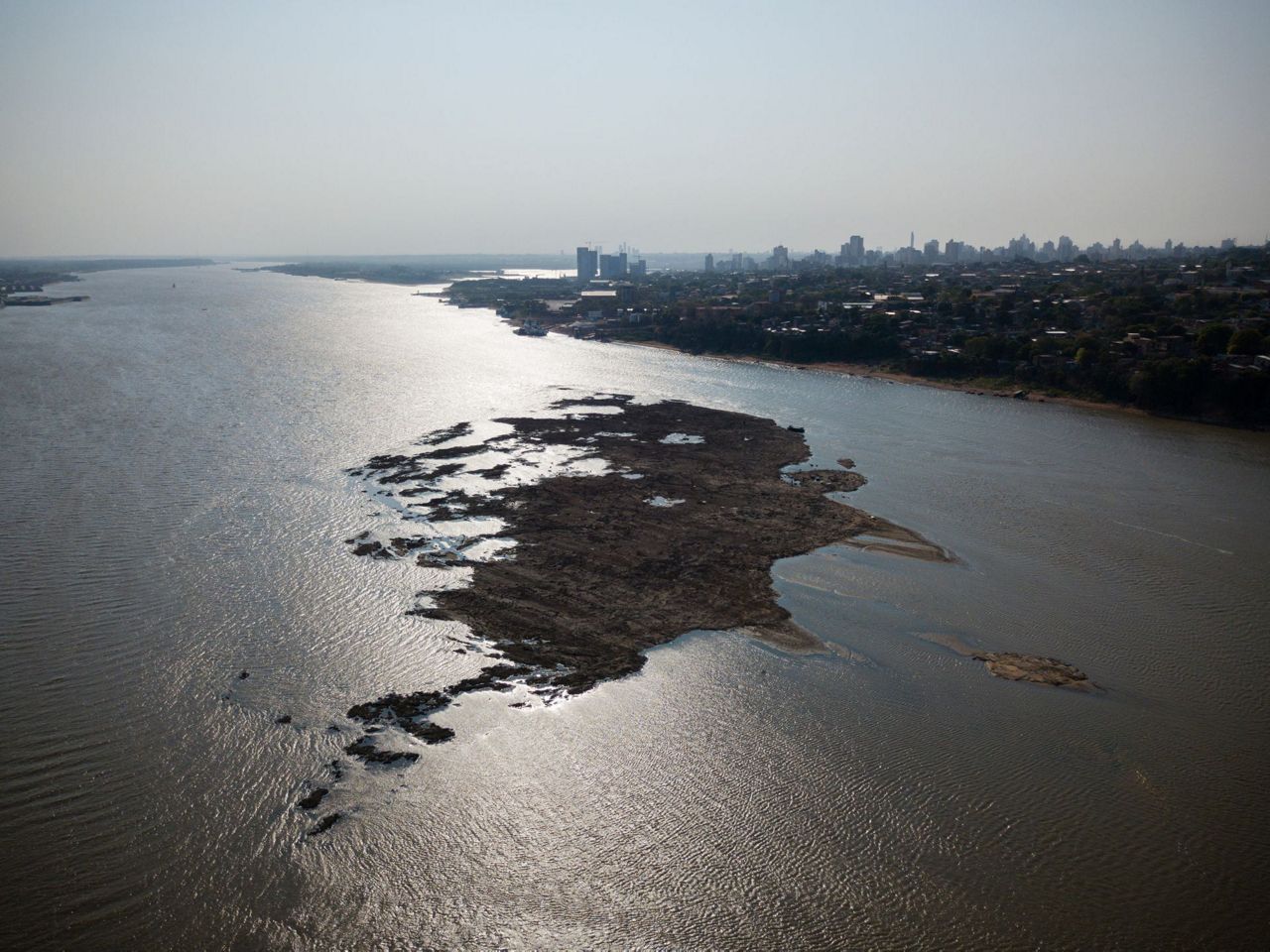 Drought depletes Paraguay River, a country's lifeline
