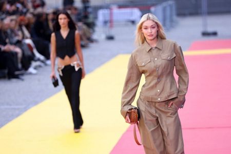 Stella McCartney dabbles in art at eco-pioneering Paris show