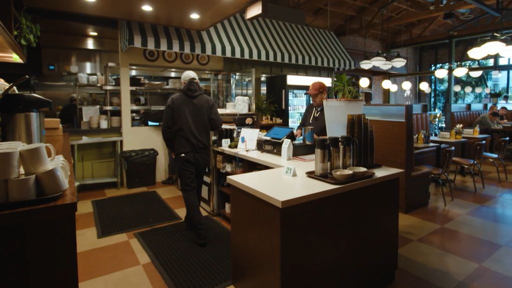 Belle's Bagels in Highland Park (LA Times Today)