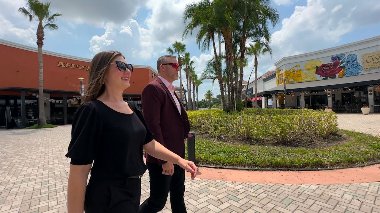 It’s no secret that in recent years Pasco County has seen a population boom. Chad and April Emory own their real estate agency, Emorys Rock Realty. (Spectrum Bay News 9/Calvin Lewis)