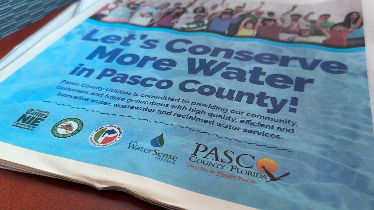 Pasco County Utilities reminding residents of special rebate