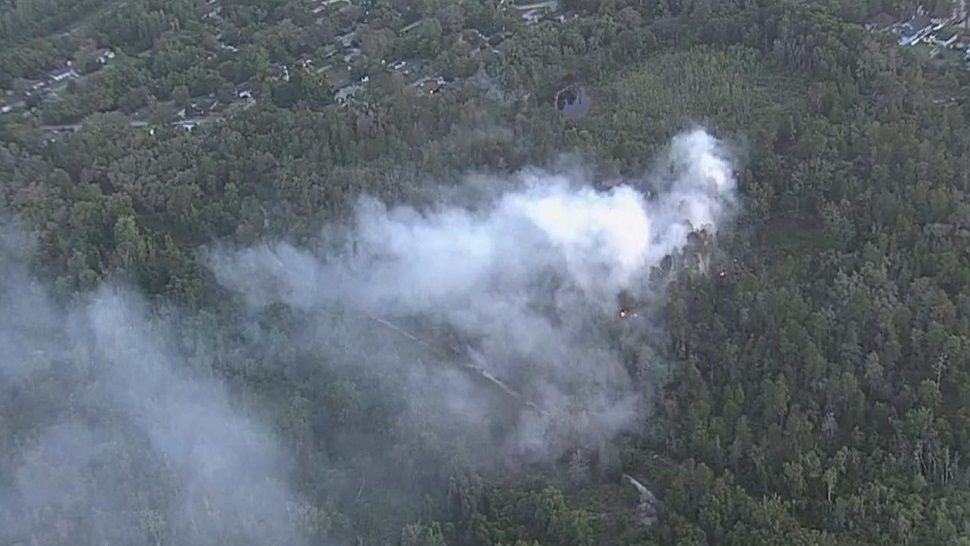 Mulch, brush fires causing smoke in Pasco County