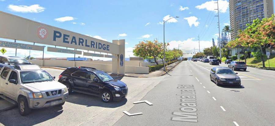 Customers with an appointment between 9 a.m. and 10 a.m. must enter the site from the top-level monorail entrance of Pearlridge Center off Moanalua Rd. (Google Street View)