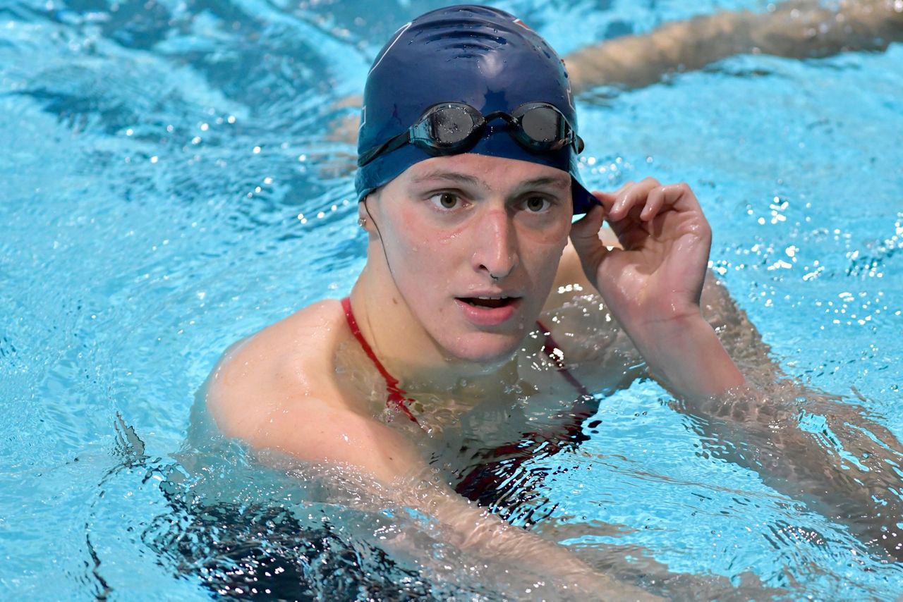 Penn Swimmer Lia Thomas Swims On Amid Controversy