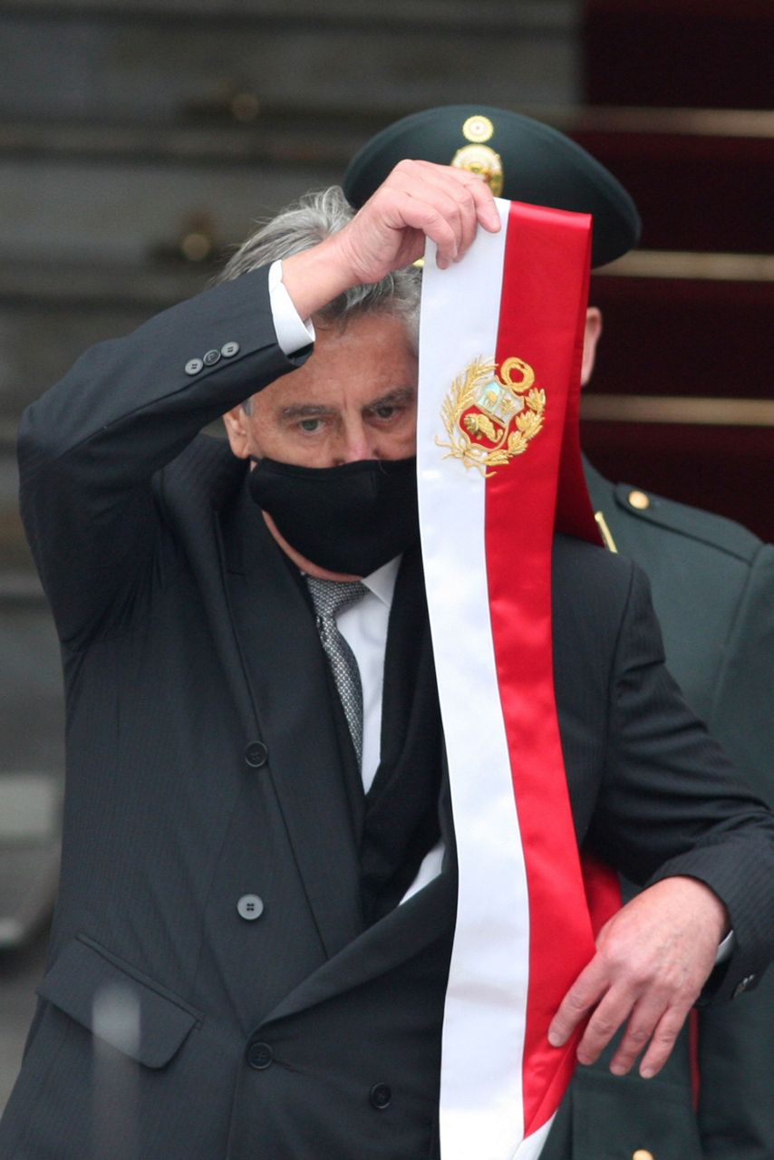 Leftist political novice to be sworn in as Peru's president