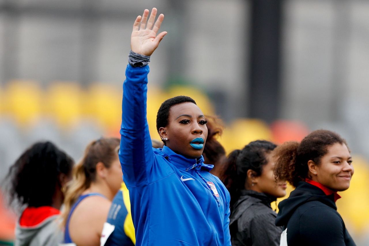 Americans protest on medals stand at Pan Am Games