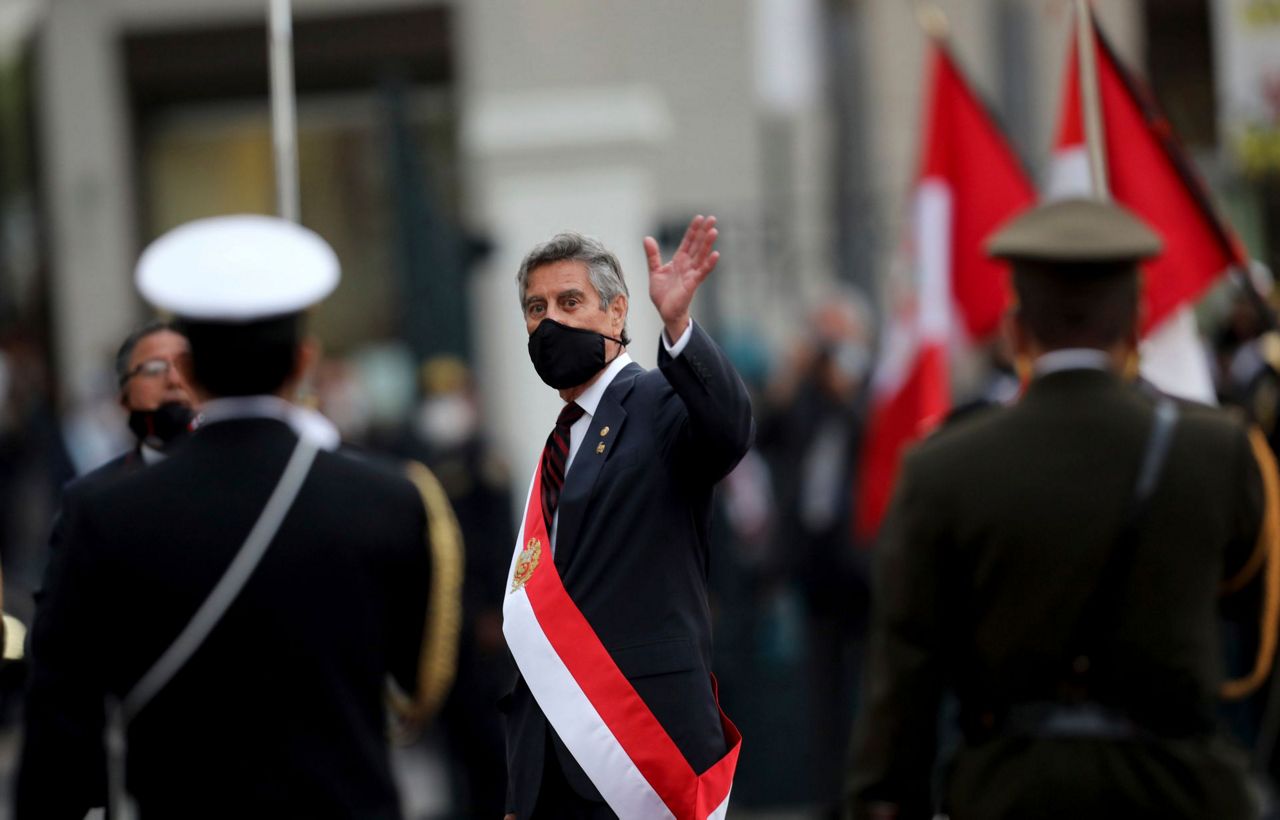 Peru awaits new president's swearing in with cautious hope