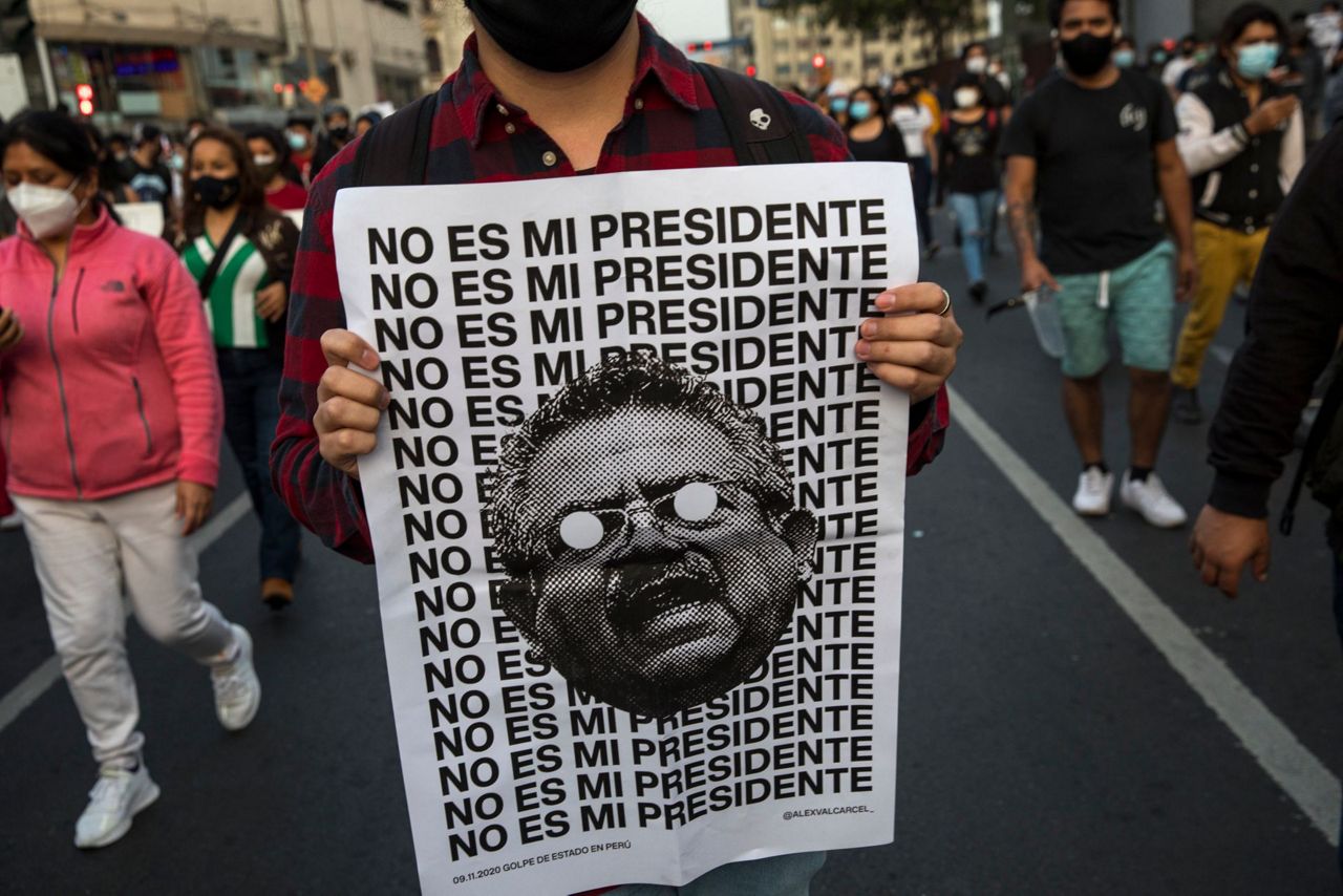 Peru president's ouster sparks wave of youth-led protests