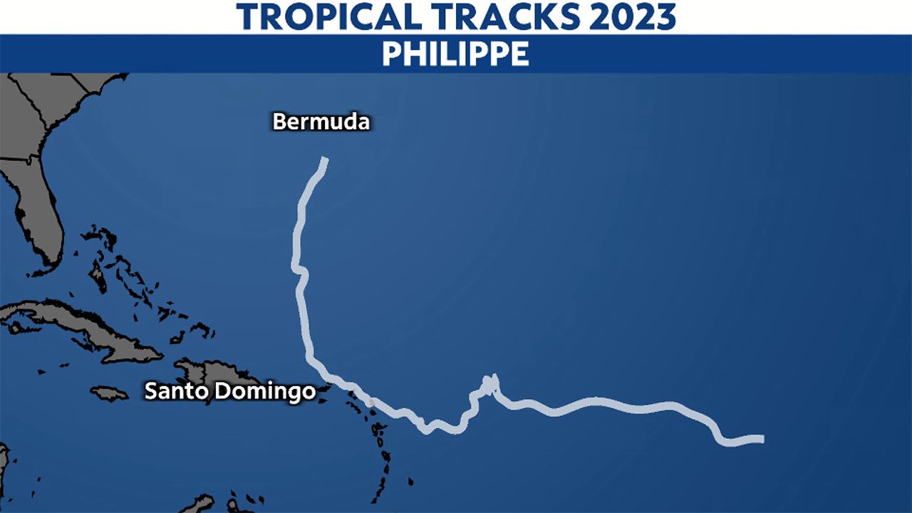 Tropical Storm Philippe heads for Bermuda as hurricane center tracks new  system – Orlando Sentinel