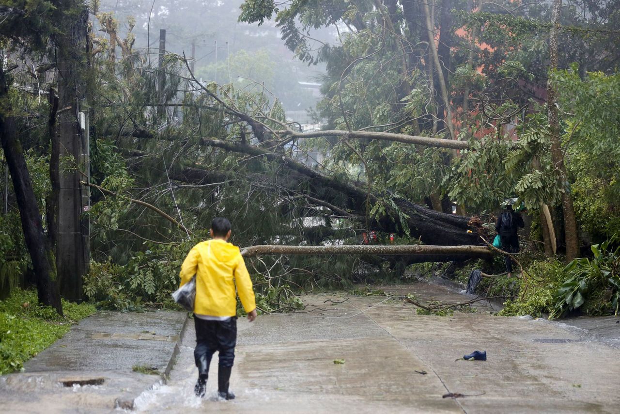 Typhoon Doksuri Leaves At Least 2 Dead And Displaces Thousands In The ...