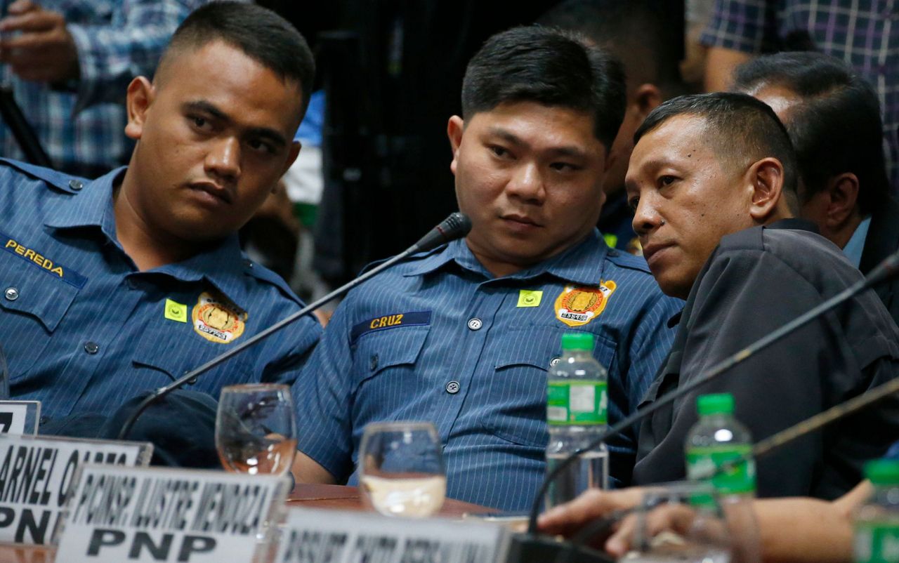 3 Filipino policemen convicted of murder in brutal drug war