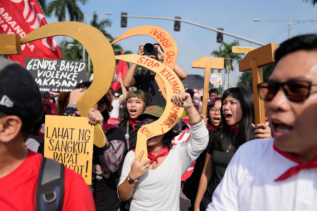 Thousands in Philippines protest corruption and demand return of stolen ...