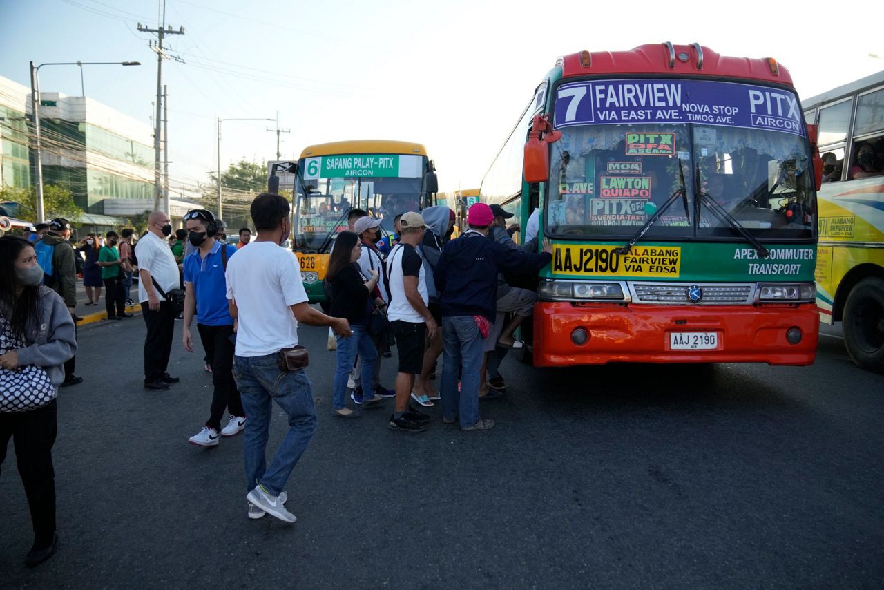 Drivers stage strike over plan vs aging Philippine jeepneys
