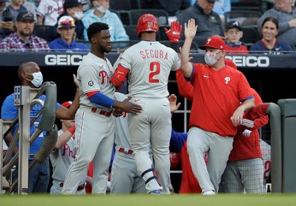 Phillies' Jean Segura, Braves' Ronald Acuna leave game with injuries