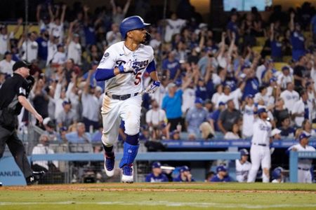 Dodgers star Mookie Betts ties MLB record for most three-homer games 
