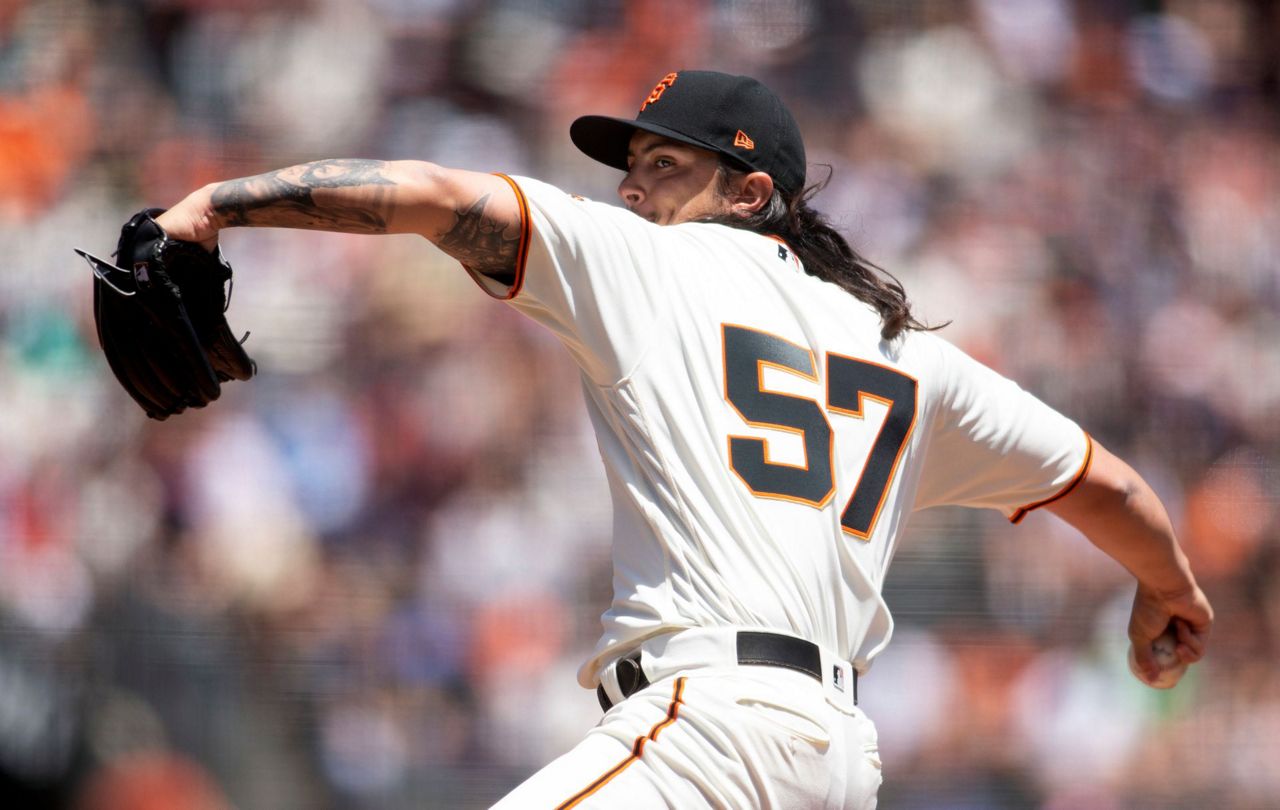 The Giants called up Dereck Rodriguez, son of Hall of Famer Pudge