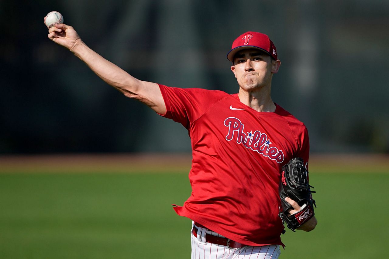 Phillies' Song throws off mound, knows challenges ahead