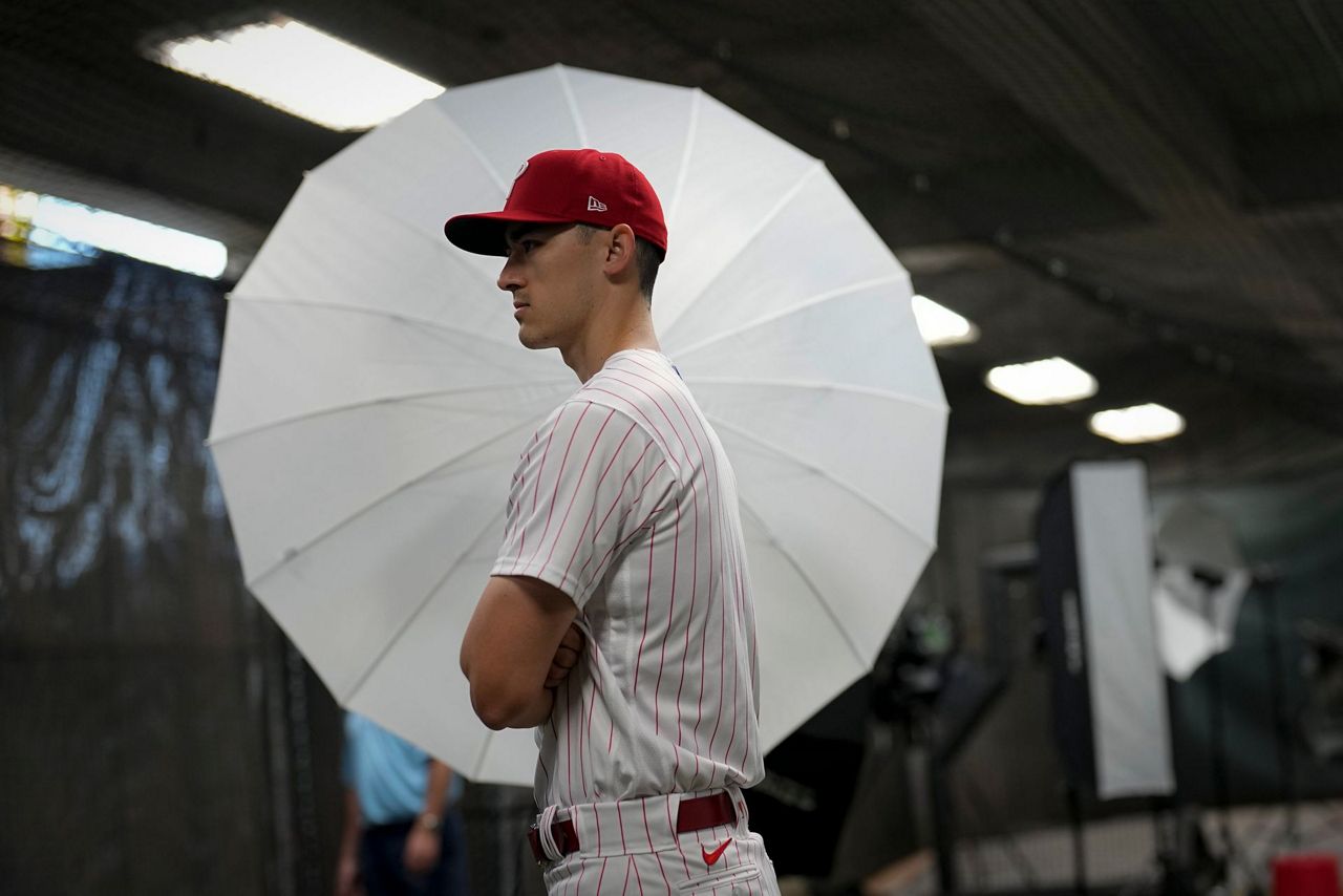 Phillies' Song throws off mound, knows challenges ahead