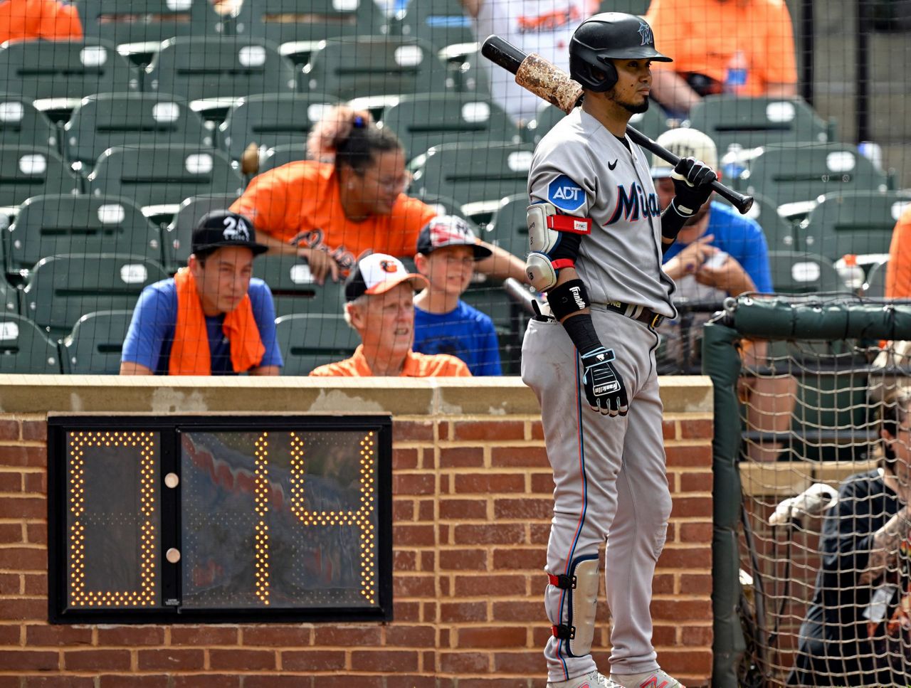 MLB game time drops 24 minutes to 240 with pitch clock. Players steal