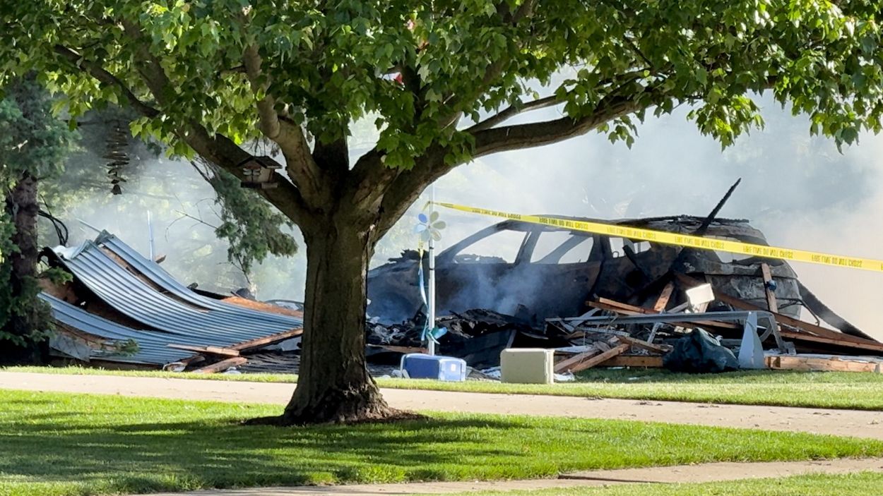 West Michigan home explodes