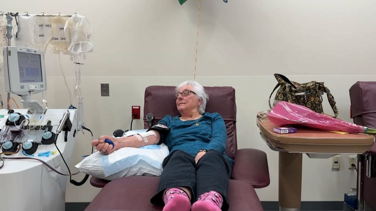 WNY woman celebrates 50 years of donating platelets