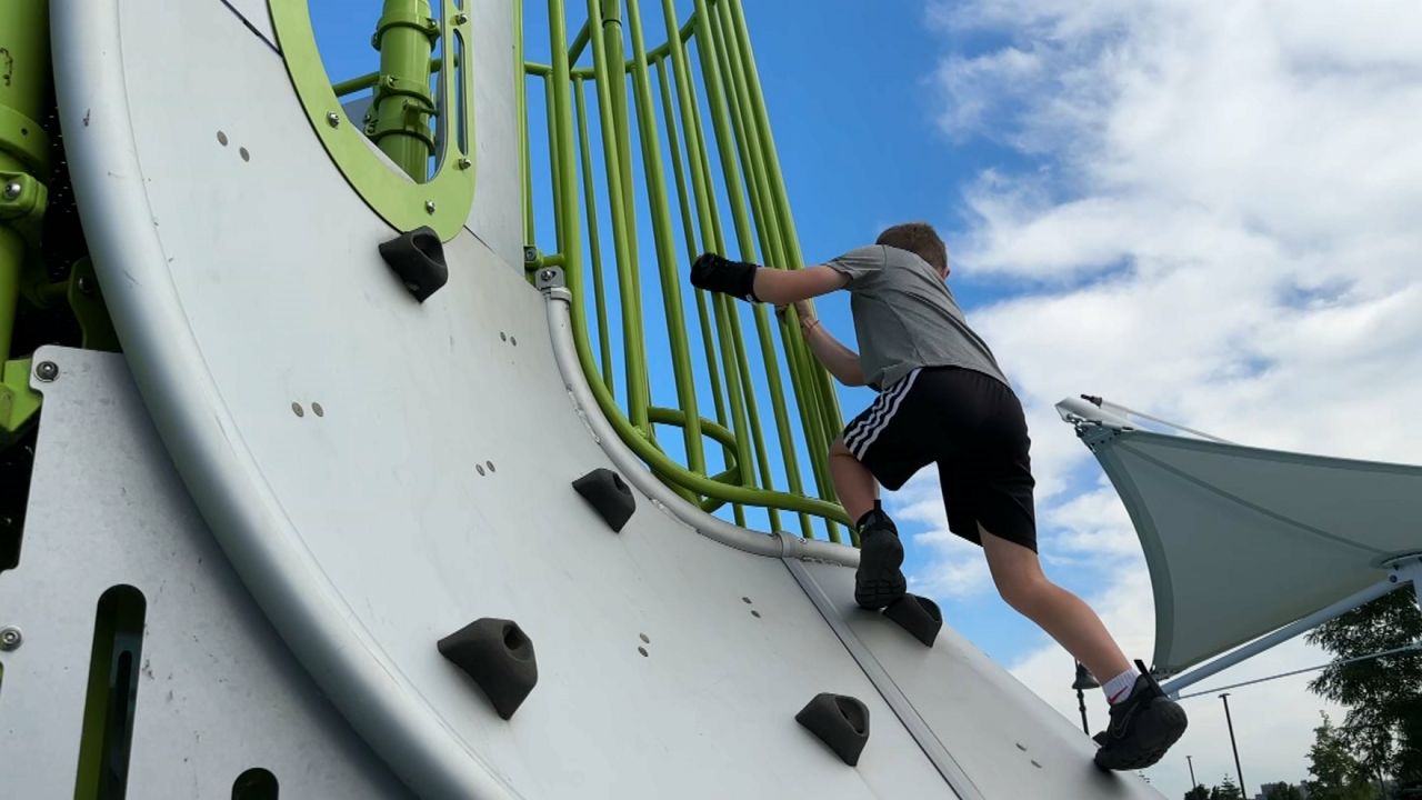 Keeping kids safe on the playground in the summer heat
