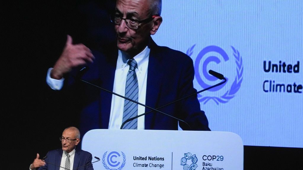 US Climate Adviser John Podesta at COP29