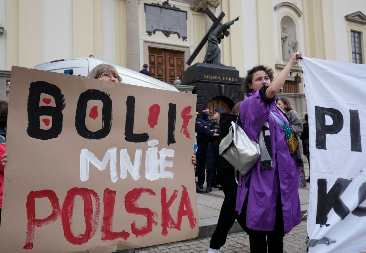 Abortion rights protests planned across Poland after death of pregnant