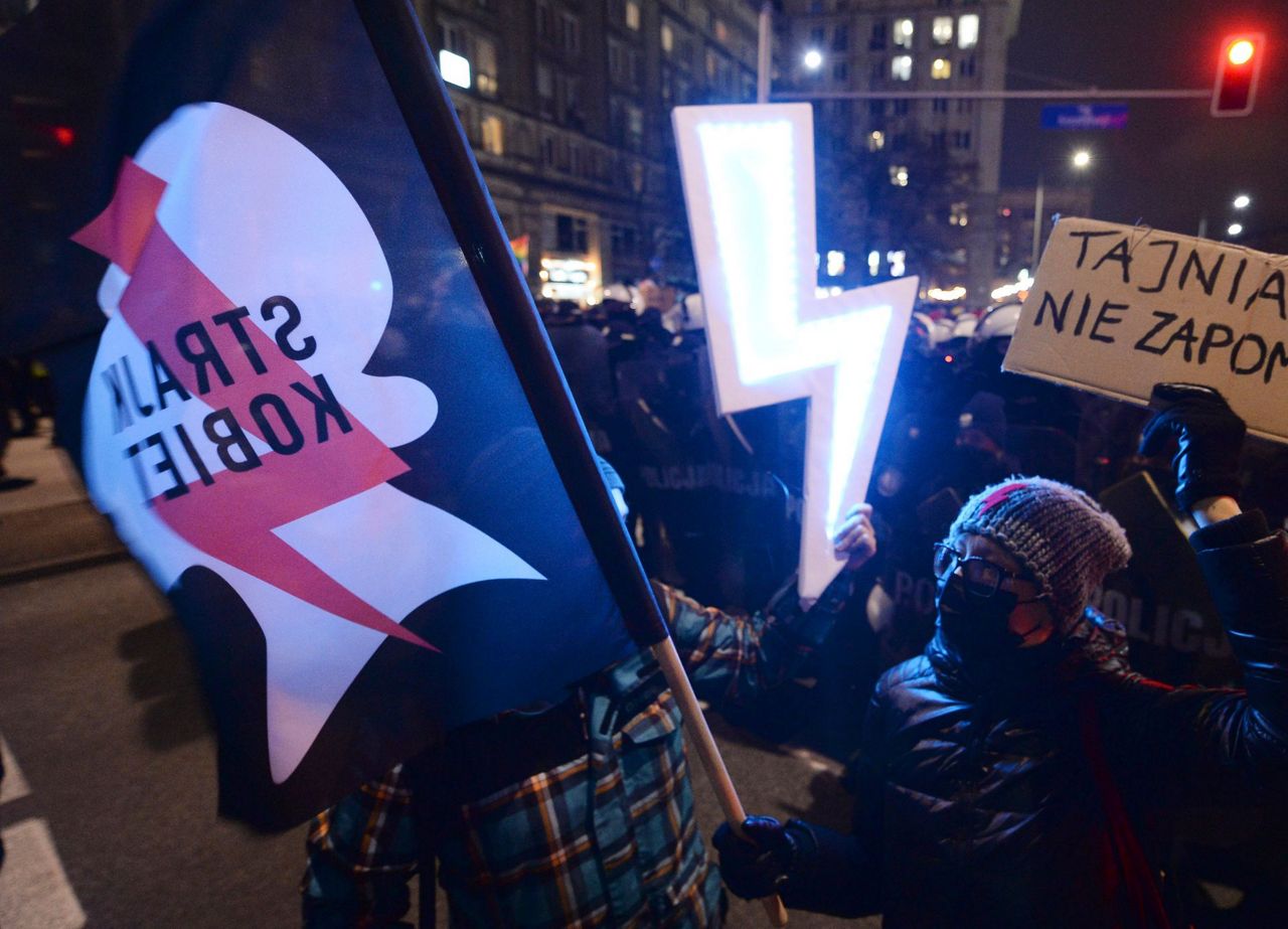 Womenled protests against police violence planned in Poland