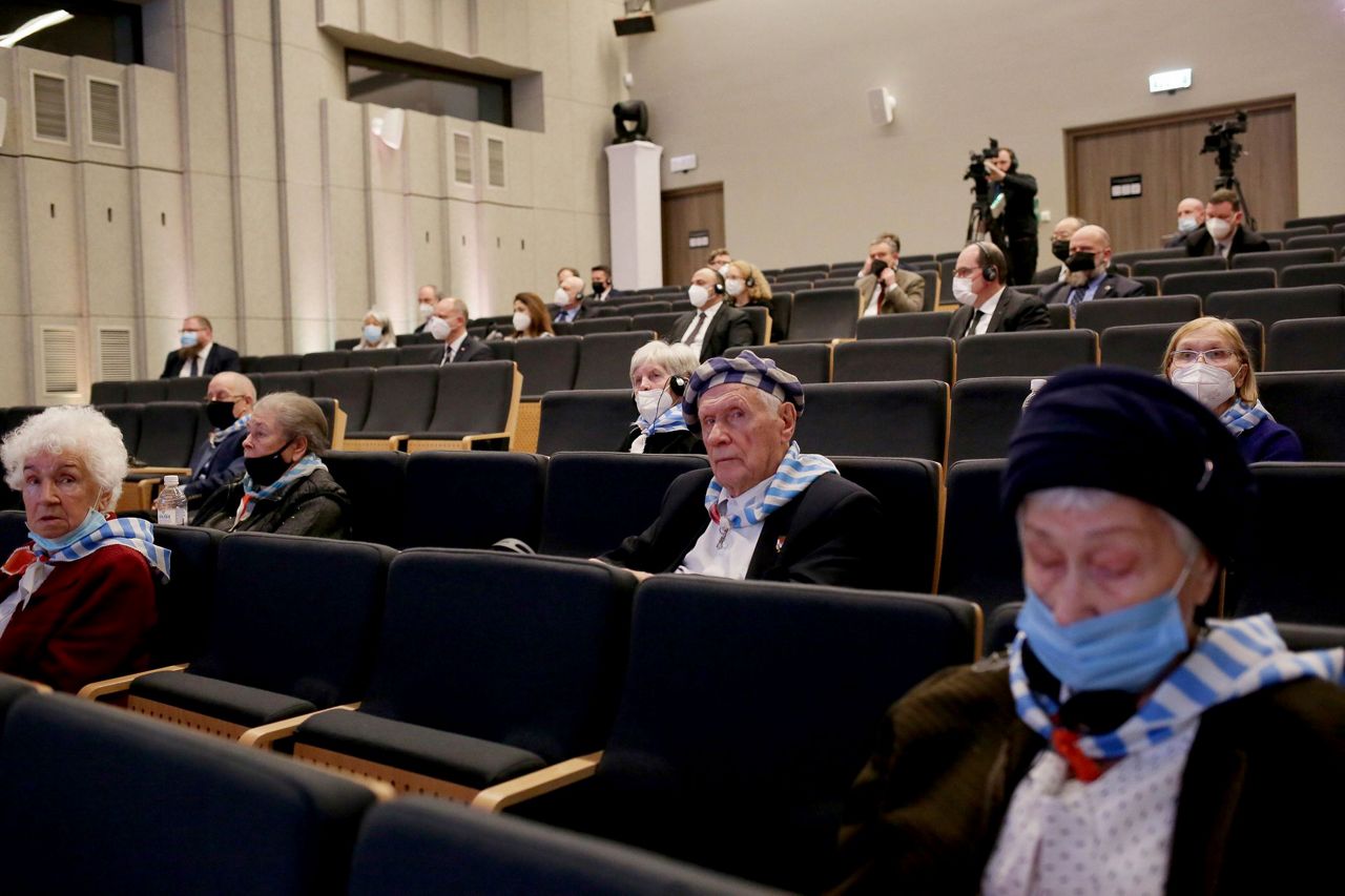 EU honors camp survivor as world remembers Holocaust