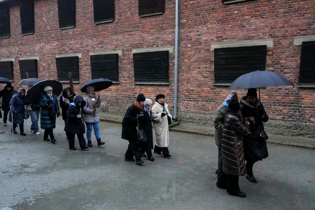 Nazi death camp survivors mark 79th anniversary of Auschwitz liberation ...