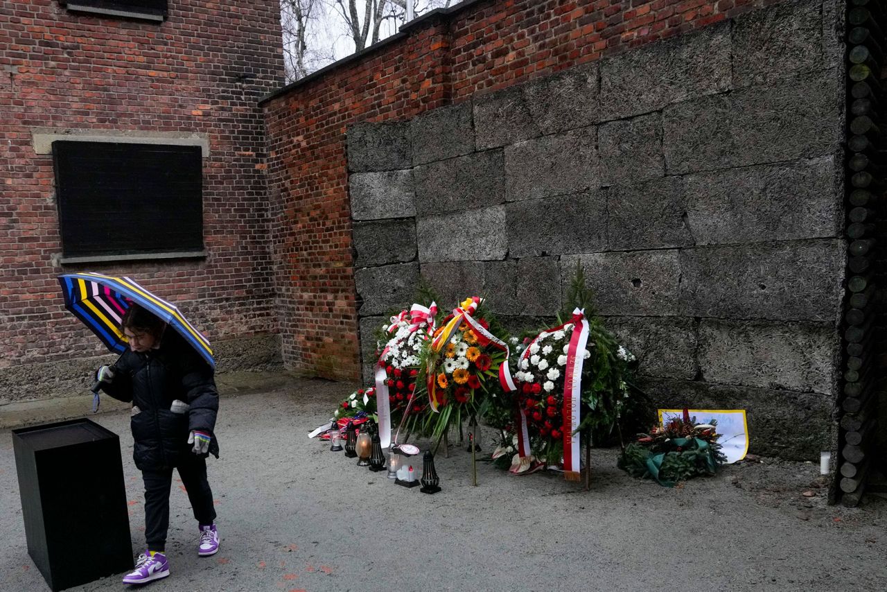 Nazi death camp survivors mark 79th anniversary of Auschwitz liberation ...