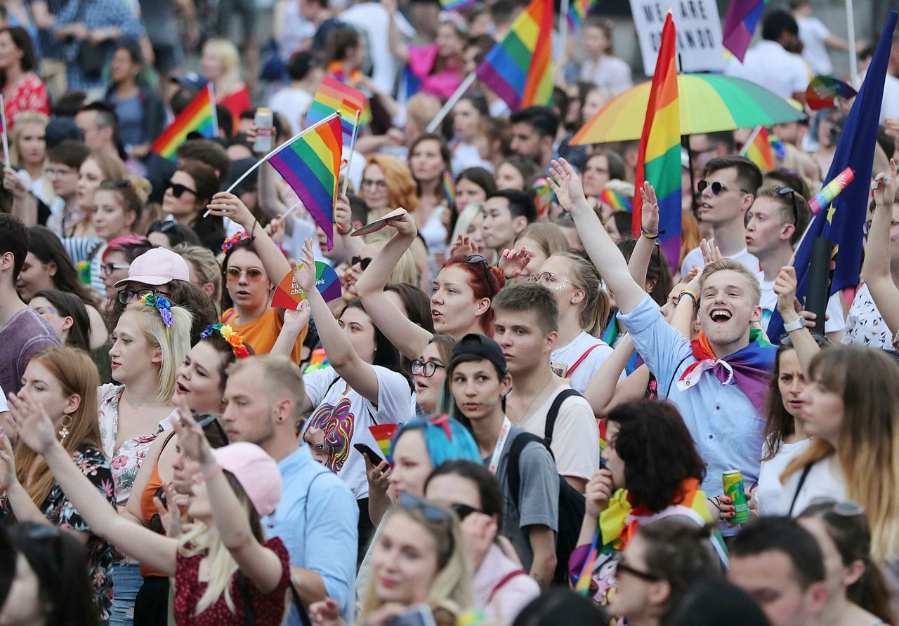 Warsaw's pride parade comes amid fears and threats in Poland