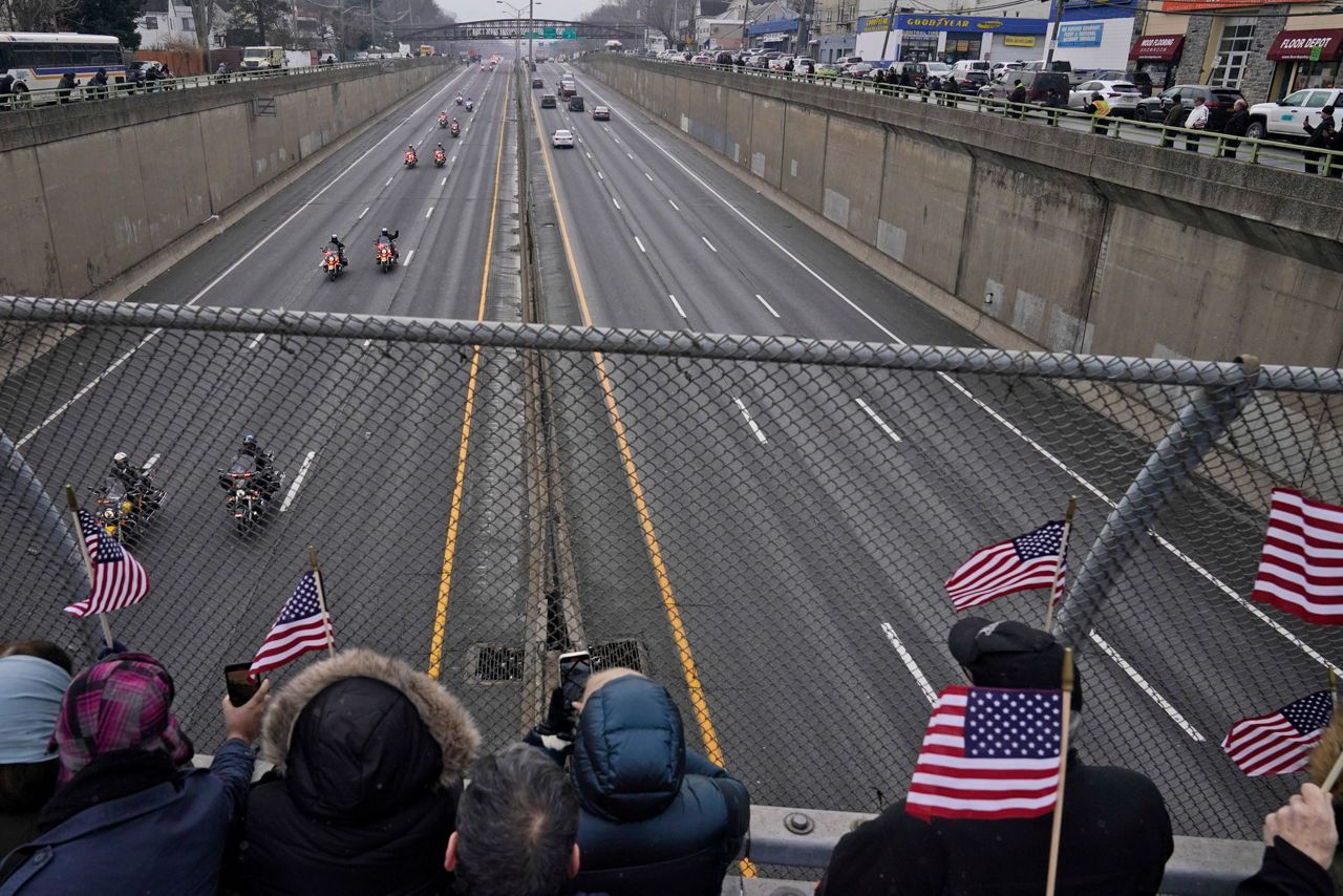 NYC Gives Final Salute To Slain NYPD Officer