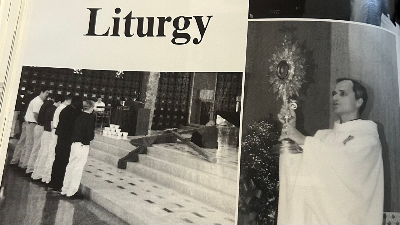 A picture of the now Pope from McCarthy's high school yearbook. (Credit: PJ McCarthy)