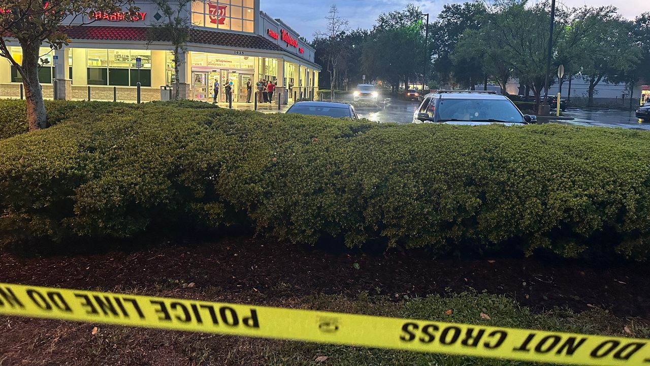 Port Orange police responded to a shooting at a Walgreens on Taylor Road.