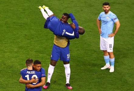 Chelsea celebrate Champions League win with stunning fireworks