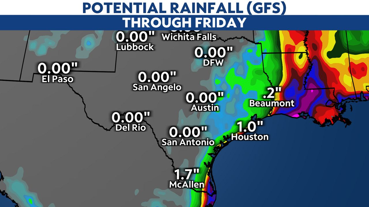 Tropical Storm Francine forms in the Gulf of Mexico