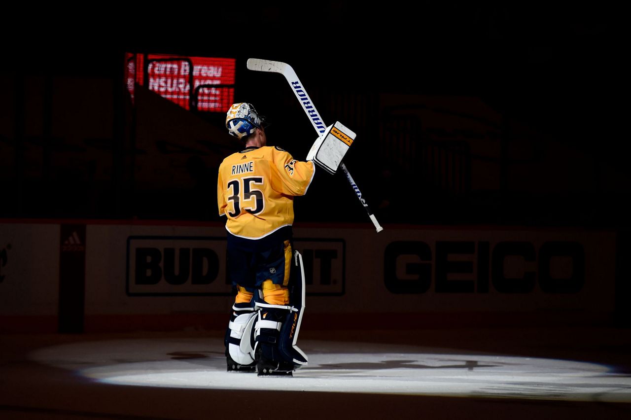 Predators goaltender Pekka Rinne retiring after 15 seasons