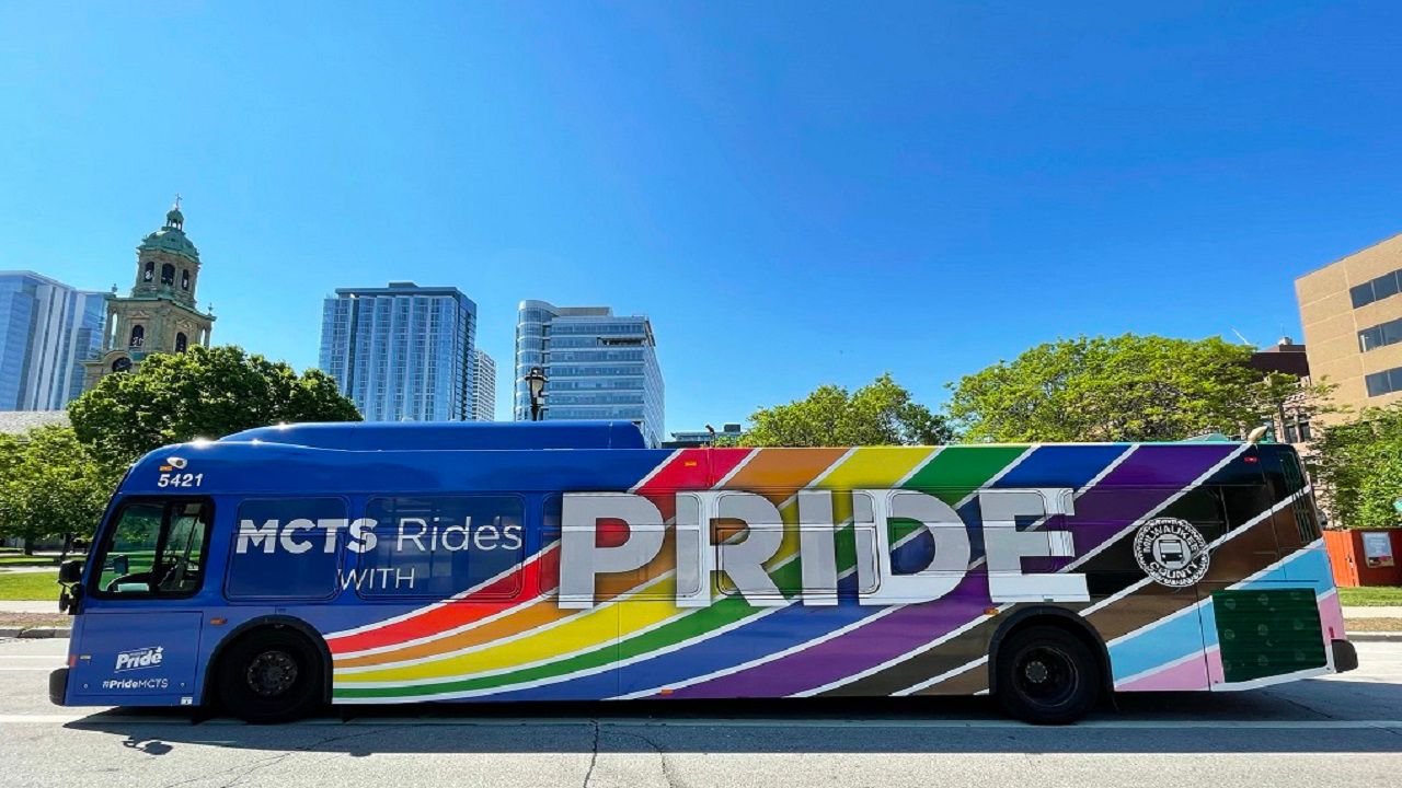 Milwaukee Kicks Off Pride Month With Rainbow Bus Streetcar